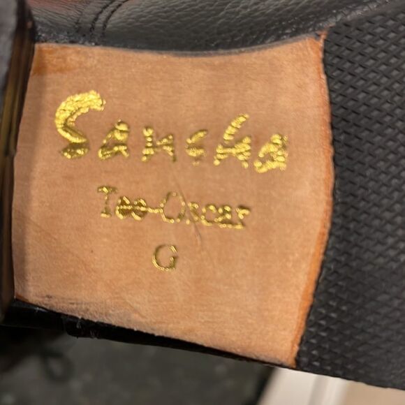 Sansha Tee-Oscar Black kids Tap Shoes. Size G which is a 11/12 - Picture 9 of 9